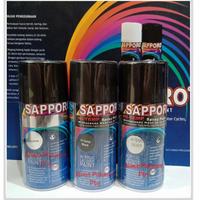 Gambar Sapporo Acrylic Lacquer 300ml Chrome, High Temperatur / Hi-temp Cat Semprot / Cat Aerosol /Pilok Sapporo - Hi-Temp Black dari Alima Makmur undefined 1 Tokopedia