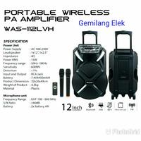 Gambar Speaker Portable Wireless AIWA WAS-112LVH Bluetooth dari Gemilang Elek12 undefined 1 Tokopedia