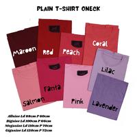 Gambar KAOS POLOS (ONECK) LCC COTTON KAOS WANITA POLOS LCC COTTON (A) - MAROON, DEWASA ALLSIZE dari Kaoslcc.jkt undefined 2 Tokopedia