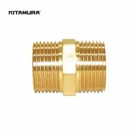 Gambar Double Nipple Brass 1/2" Double Nepel Kuningan 1/2 x 1/2 dari Kitamura Part Kota Administrasi Jakarta Barat 2 Tokopedia