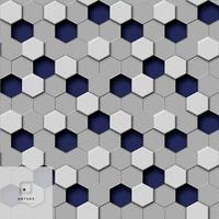 Gambar Wallpaper Vynil Motif Hexagon dari Aneka Tata Ruang undefined 1 Tokopedia