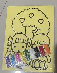 Gambar Warnain dengan pasir - 10, 2 pak dari CarlysleGwen undefined 1 Tokopedia