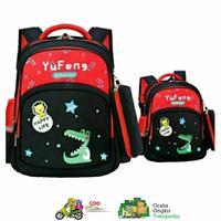 Gambar tas anak sekolah sd perempuan tas ransel laki laki kids backpack - Biru dari shaegaya undefined 3 Tokopedia