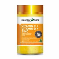 Gambar Healthy Care Vitamin C Vitamin D Zinc / Daya tahan tubuh (90 Tablet) dari BnCshops undefined 1 Tokopedia