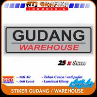 Gambar stiker gudang penyimpanan sticker warehouse toko pabrik kantor dll dari ATJ LED INDONESIA undefined 1 Tokopedia