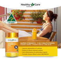 Gambar Healthy Care Vitamin C Vitamin D Zinc / Daya tahan tubuh (90 Tablet) dari BnCshops undefined 2 Tokopedia