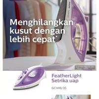 Gambar PHILIPS Setrika Uap GC1418 Garansi 2 Tahun Non Stick Ergonomis dengan Semprotan Halus & Calc Clean Technology dari Xeroxuel undefined 4 Tokopedia