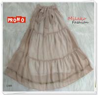 Gambar Rok Anak Perempuan Panjang Umur 9-10-11 thn - Orange, 9 tahun dari Milako Fashion undefined 1 Tokopedia
