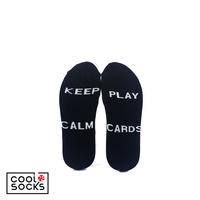 Gambar CoolDeSocks Original | Kaos Kaki Motif - SAY Keep Calm Play Cards dari CoolDeSocks undefined 5 Tokopedia