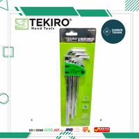 Gambar Set Kunci L Panjang Tekiro 8 Pcs (2-10mm) dari SUMBER TEKNIK PEKANBARU undefined 1 Tokopedia