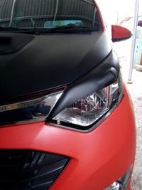 Gambar Eyelid Mata Sipit Lampu Cover Custom Sigra dan Calya - Hitam Doff dari Rimba Car Accessories Bogor undefined 5 Tokopedia