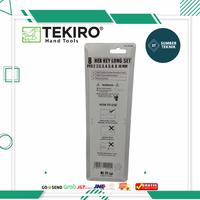 Gambar Set Kunci L Panjang Tekiro 8 Pcs (2-10mm) dari SUMBER TEKNIK PEKANBARU undefined 2 Tokopedia