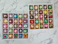 Gambar Macaron Gift Custom Karakter & Tulisan - Isi 32 dari Macaron Bandung undefined 4 Tokopedia