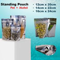 Gambar stand up pouch kombinasi + ziplock uk 14cm x 22cm - standing pouch dari Gudang pack undefined 5 Tokopedia
