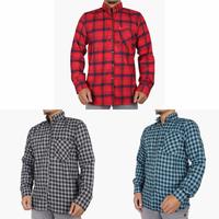 Gambar Kemeja pria flanel Distro FK Sarfa clothing M L XL - Tosca, M dari DsWei Store undefined 1 Tokopedia