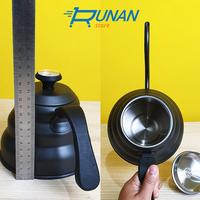 Gambar Teko Leher Angsa Termometer 1L Gooseneck Kettle Teflon Manual Brew dari Runan Store undefined 3 Tokopedia