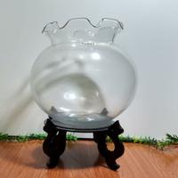 Gambar AQUARIUM BULAT DLX SHELLA D 6.3 ltr PLUS TABLE FISH BOWL dari Cantaquarium undefined 1 Tokopedia
