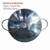 Gambar Wajan Kuali Mini Penggorengan Stainless Tebal 22/24/26/28cm - 22cm - 26cm dari Geneva Indonesia undefined 3 Tokopedia