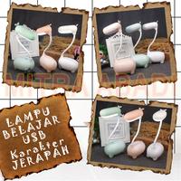 Gambar Lampu Meja Belajar LED USB Karakter Jerapah - Putih dari Mitra Abadi Official_NEW undefined 3 Tokopedia