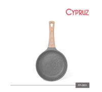 Gambar Cypruz Granite Die Cast 20 cm FP-0851 WaJan Penggorengan Non Stick - Putih 24cm dari Home Electro undefined 3 Tokopedia