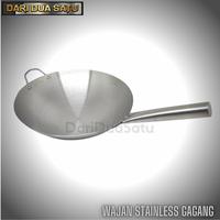 Gambar Wajan Kuali Penggorengan Premium Gagang Stainless Steel - 34 cm dari DariDuaSatu undefined 3 Tokopedia