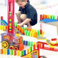 Gambar Mainan Domino Train / Mainan Anak Penyusun Kereta Api Domino Train - DOMINO dari Flash Unik undefined 5 Tokopedia