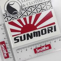 Gambar Stiker Logo SUNMORI sunday morning ride Cutting Sticker Motor Mobil - SUNMORI 2W 9CM, Putih dari Smitthe undefined 2 Tokopedia