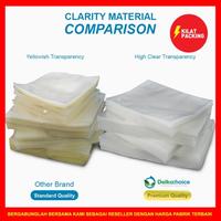 Gambar PLASTIK VACUUM VACUM BAG SEALER MAKANAN TIPE POLOS DELKOCHOICE SATUAN - 15CM X 30CM dari kilat packing undefined 5 Tokopedia