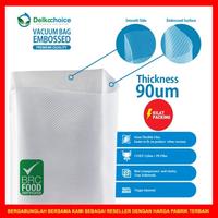 Gambar PLASTIK VACUM VACUUM VAKUM EMBOSSED DELKOCHOICE UKURAN BESAR SATUAN - 15CM X 27CM dari kilat packing undefined 5 Tokopedia