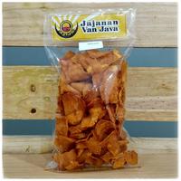 Gambar Keripik Ngelel (Keriping Singkong Pedas) Aroma Jeruk - Pedas Jeruk, 150 gr dari Jajanan Van Java undefined 1 Tokopedia