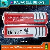 Gambar Baterai UltraFire 5800mAh Rechargetable Battery Cas Li-ion 3.7v 4.2v dari Rajacell Bekasi undefined 3 Tokopedia