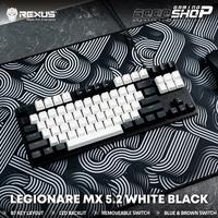 Gambar Rexus Legionare MX5.2 - Gaming Keyboard - White Black, Blue Switch dari GamingGearIndo undefined 1 Tokopedia