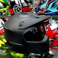 Gambar Helm Jpx Mx 726 r White Size L-XL-XXL - Hitam, L dari TB HELMET undefined 5 Tokopedia