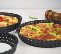 Gambar Loyang Pie PIZZA Pan dengan LUBANG Anti Lengket Bongkar Pasang Tebal - Sedang 20cm dari SeekNDeal undefined 4 Tokopedia