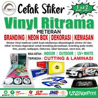 Gambar Cetak Stiker Ritrama Untuk NEON BOX | KACA PINTU | KEMASAN | BRANDING - Cetak Outdoor dari Percetakan Ayo Ngeprint Bekasi undefined 1 Tokopedia
