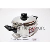Gambar Panci Masak Stainless Steel Dua Kuping Sauce Pot M Zebra 160520 SUS304 dari Galea Kitchenware OFFICIAL undefined 3 Tokopedia