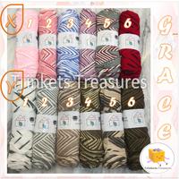 Gambar Grace Yarn Playhouse benang rajut milk cotton 8 ply worsted sembur - F, 1 dari Trinkets Treasures undefined 4 Tokopedia