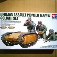 Gambar Mokit 1/35 TAMIYA German Assault Pioneer Team & Goliath Set dari Destroyer1 undefined 1 Tokopedia