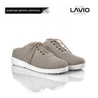 Gambar Sepatu Sneakers Tali Wanita Kekinian Original Lavio Vixy - Cream, 38 dari Lavio Authorize Store undefined 1 Tokopedia