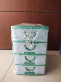 Gambar Laci Mini Container Plastik Victory Susun 4 KometStar/Tempat Aksesoris - Biru dari AR Perabot Bekasi undefined 2 Tokopedia