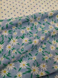 Gambar KAIN KATUN COTTON MOTIF BUNGA DAISY DITSY KRISAN ASTER BIRU MUDA - A. BIG FLOWER dari Rajawali Bazar undefined 4 Tokopedia