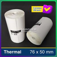 Gambar Kertas Stiker Label Thermal Printer Bluetooth 80mm 76x50mm / 80x50mm dari Barcode Store Solutions undefined 3 Tokopedia