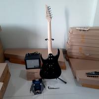Gambar Gitar ibanez premium merah plus ampli dan kabel jack dari ALshopbekasi undefined 5 Tokopedia