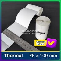 Gambar Label Printer Bluetooth Portable 80mm Thermal 76x100mm Gap2mm Coreless - 76x100 dari Barcode Store Solutions undefined 3 Tokopedia