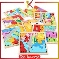 Gambar SK-M177 Mainan Puzzle 3D Wooden Toys Puzzle Kayu Mainan Edukasi Anak - BUAH dari Satukeluarga undefined 5 Tokopedia
