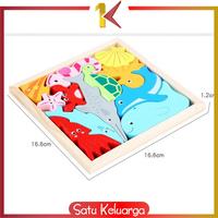 Gambar SK-M177 Mainan Puzzle 3D Wooden Toys Puzzle Kayu Mainan Edukasi Anak - BUAH dari Satukeluarga undefined 4 Tokopedia