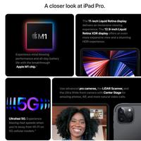 Gambar Apple iPad Pro 2021 ( 12.9 inches ) M1 Chip 5G 128GB 256GB 512GB NEW - WIFI + CELLULAR, 128GB dari DragonQQS mobile undefined 4 Tokopedia