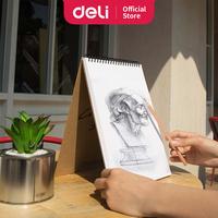 Gambar Deli Sketch book B5 40 lembar kraft paper vertikal 73601 dari Deli Stationery Indonesia undefined 1 Tokopedia