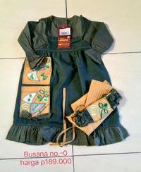 Gambar Baju gamis Dannis Collection anak perempuan no -0 - Hijau dari danniscollections undefined 2 Tokopedia