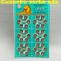 Gambar KANCING CETET / KANCING JEPRET BESI 8 MM / 1 PAPAN ISI 36 PASANG dari CUNKOKO SERBA ADA undefined 1 Tokopedia